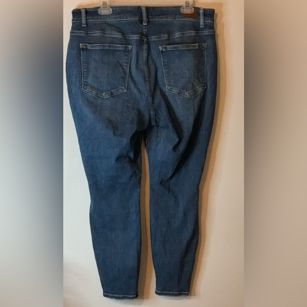 JUDY BLUE BUTTON Fly SKINNY JEANS size18W - Picture 5 of 13